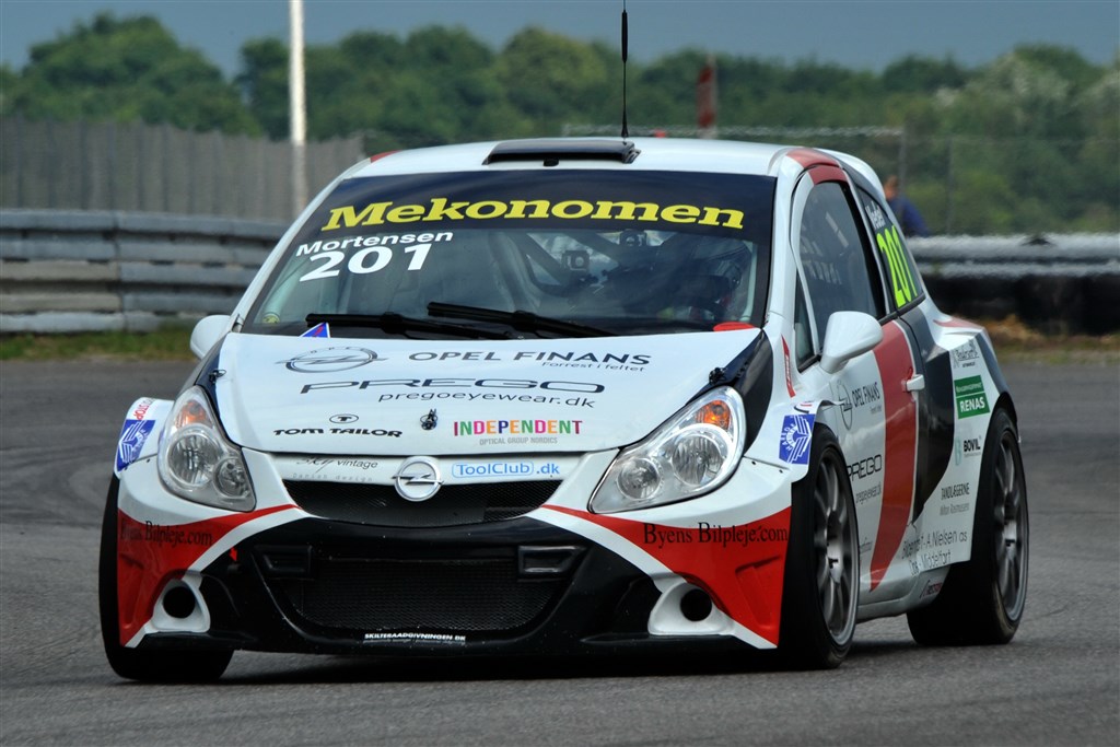 Det blev til to divisionssejre til køreren fra DK MOTORSPORT
(Foto: Morten Alstrup)